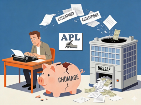 Un écrivain tenu par la peur du chômage