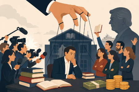 Un éditeur qui se retrouve entre deux feux